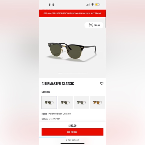 RAY-BAN CLUBMASTER CLASSICS - Picture 9 of 9